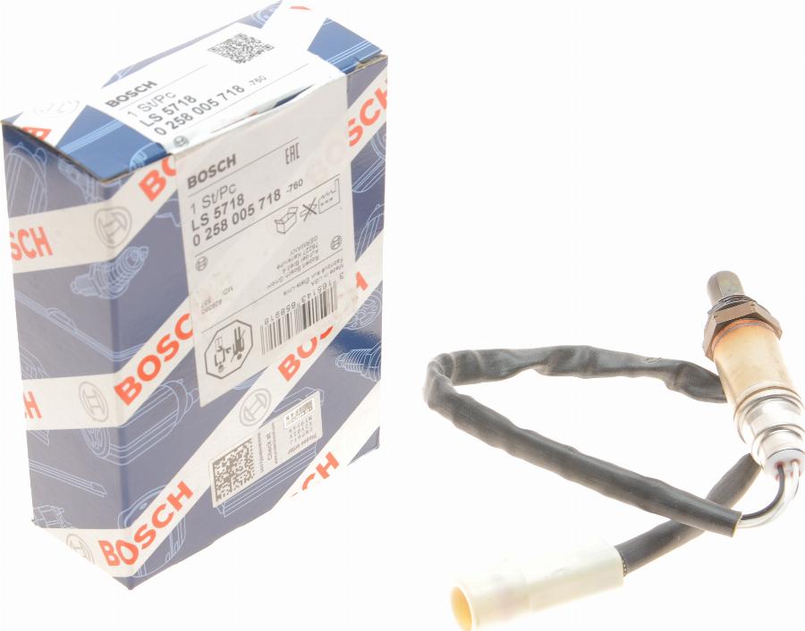 BOSCH 0 258 005 718 - Lambdasonde alexcarstop-ersatzteile.com