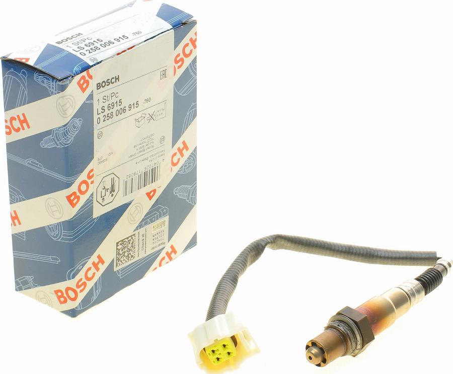 BOSCH 0 258 006 915 - Lambdasonde alexcarstop-ersatzteile.com