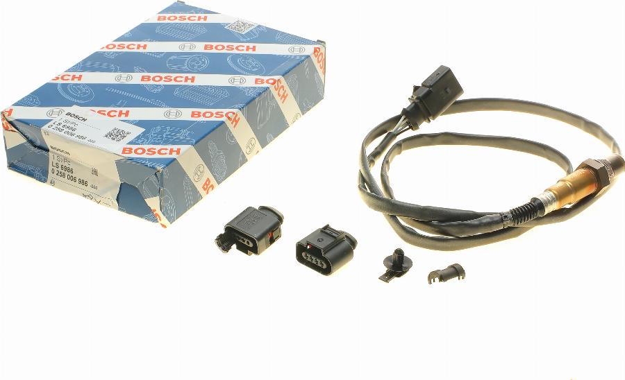 BOSCH 0 258 006 986 - Lambdasonde alexcarstop-ersatzteile.com