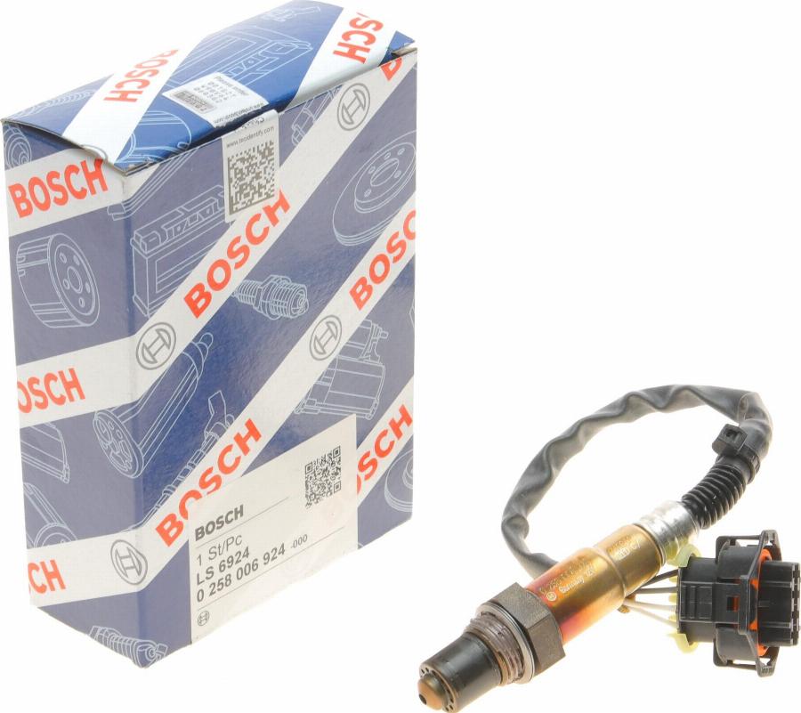 BOSCH 0 258 006 924 - Lambdasonde alexcarstop-ersatzteile.com