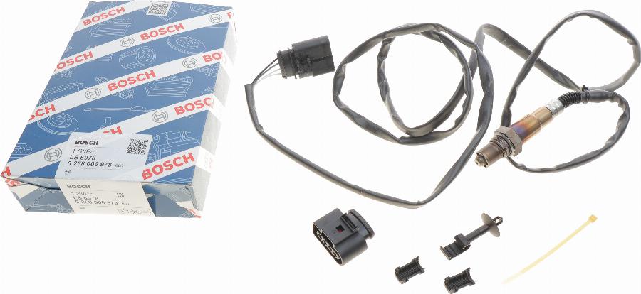 BOSCH 0 258 006 978 - Lambdasonde alexcarstop-ersatzteile.com