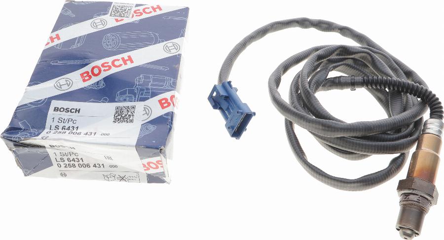 BOSCH 0 258 006 431 - Lambdasonde alexcarstop-ersatzteile.com