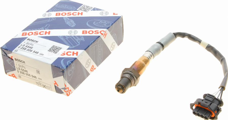 BOSCH 0 258 006 546 - Lambdasonde alexcarstop-ersatzteile.com