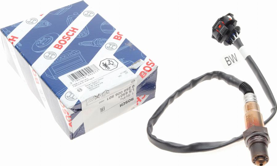 BOSCH 0 258 006 501 - Lambdasonde alexcarstop-ersatzteile.com