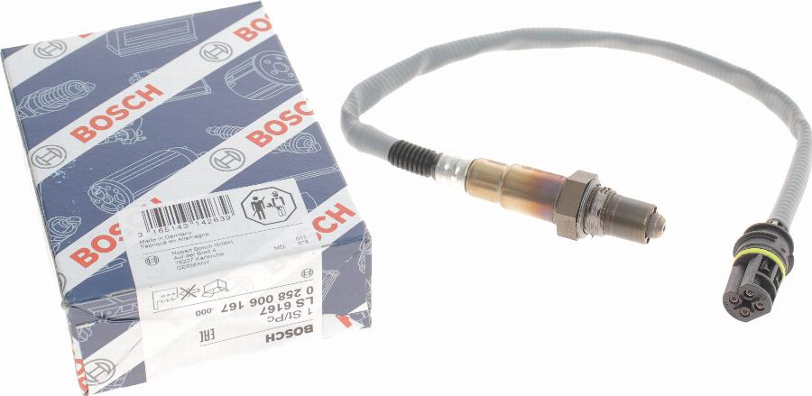 BOSCH 0 258 006 167 - Lambdasonde alexcarstop-ersatzteile.com