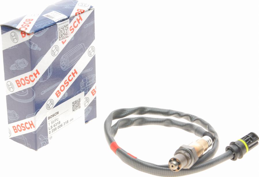 BOSCH 0 258 006 318 - Lambdasonde alexcarstop-ersatzteile.com