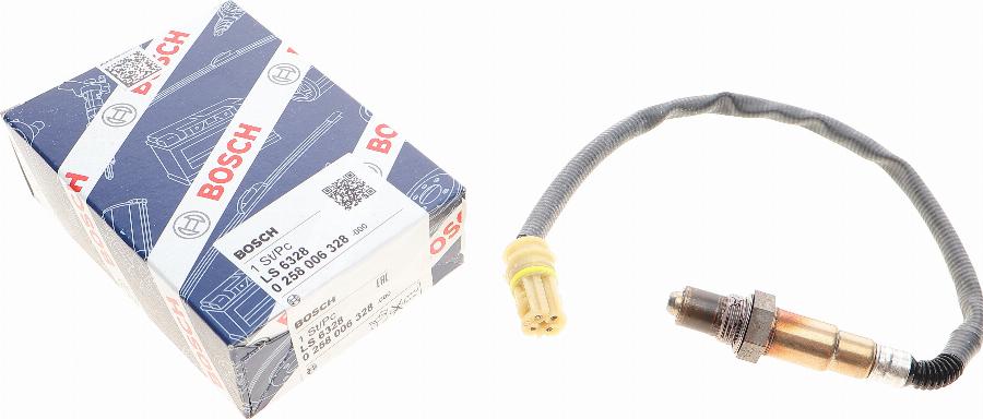 BOSCH 0 258 006 328 - Lambdasonde alexcarstop-ersatzteile.com