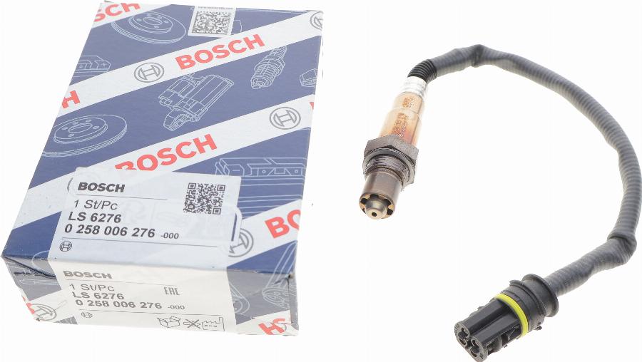 BOSCH 0 258 006 276 - Lambdasonde alexcarstop-ersatzteile.com