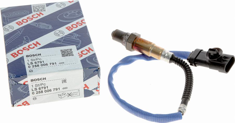 BOSCH 0 258 006 791 - Lambdasonde alexcarstop-ersatzteile.com