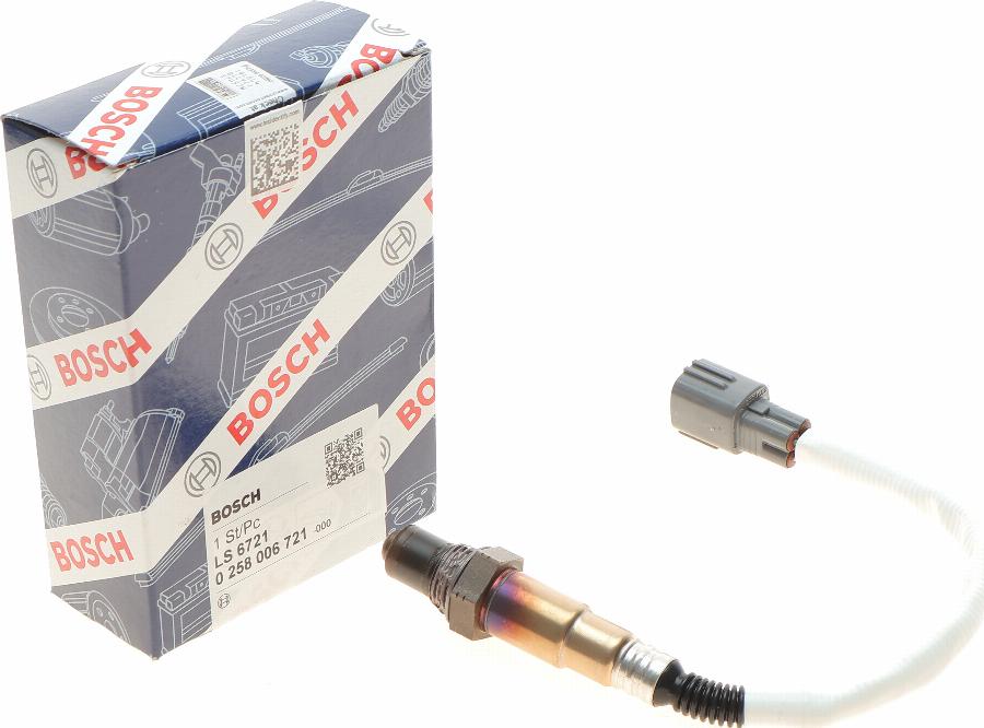 BOSCH 0 258 006 721 - Lambdasonde alexcarstop-ersatzteile.com