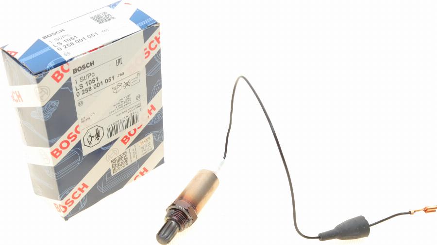 BOSCH 0 258 001 051 - Lambdasonde alexcarstop-ersatzteile.com