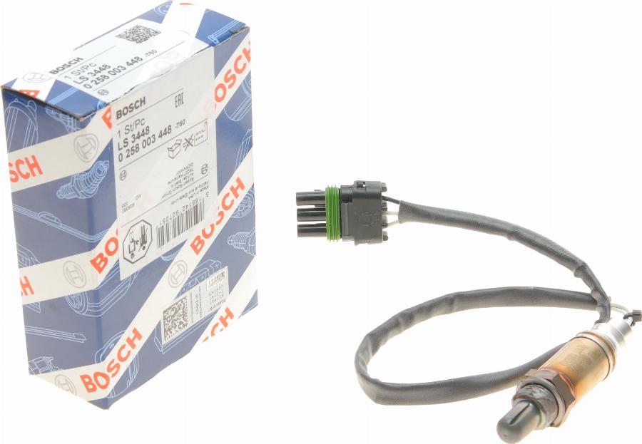 BOSCH 0 258 003 448 - Lambdasonde alexcarstop-ersatzteile.com