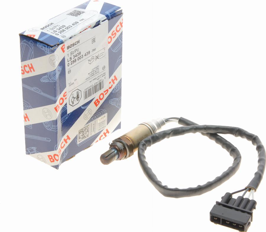 BOSCH 0 258 003 439 - Lambdasonde alexcarstop-ersatzteile.com