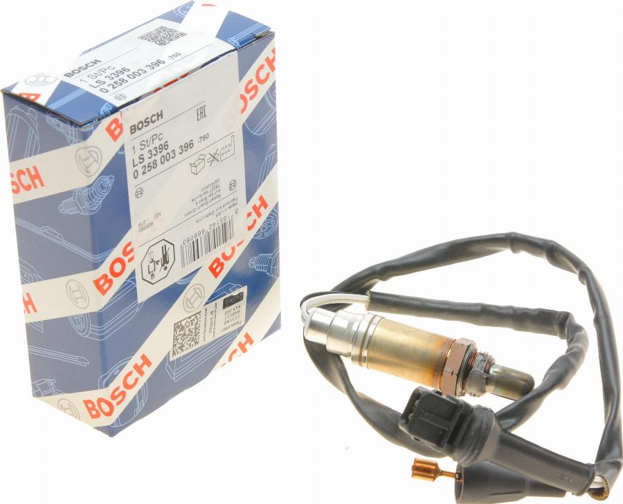 BOSCH 0 258 003 396 - Lambdasonde alexcarstop-ersatzteile.com