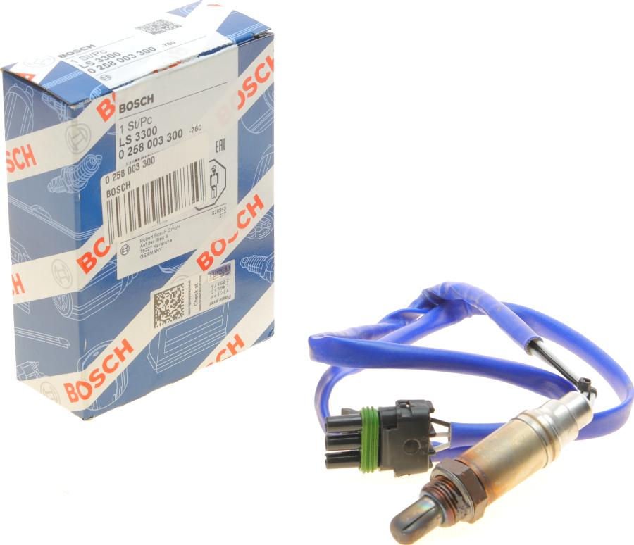 BOSCH 0 258 003 300 - Lambdasonde alexcarstop-ersatzteile.com