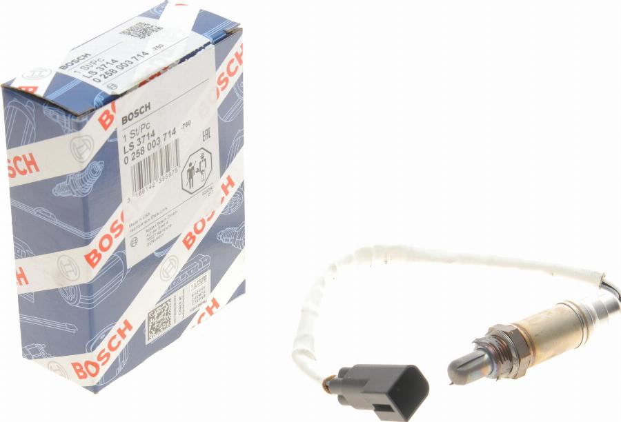 BOSCH 0 258 003 714 - Lambdasonde alexcarstop-ersatzteile.com