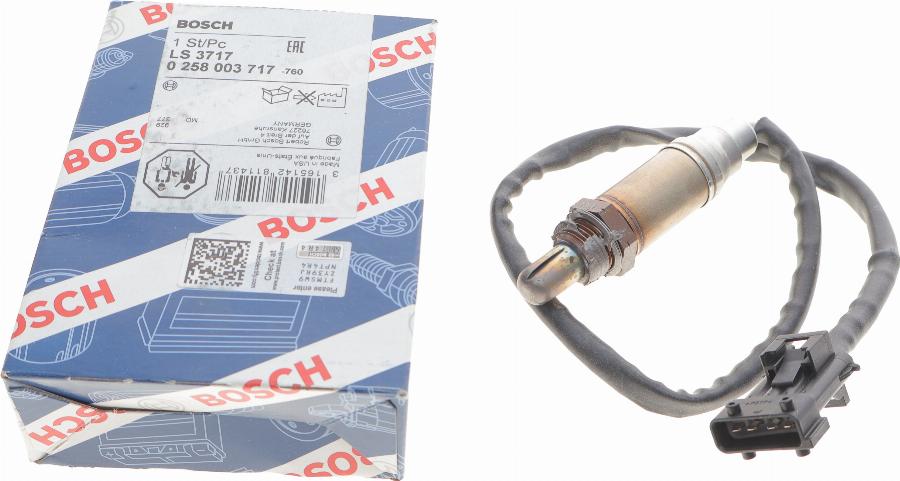 BOSCH 0 258 003 717 - Lambdasonde alexcarstop-ersatzteile.com