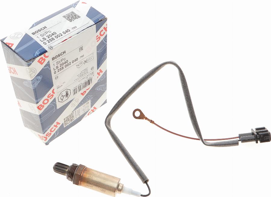 BOSCH 0 258 002 040 - Lambdasonde alexcarstop-ersatzteile.com