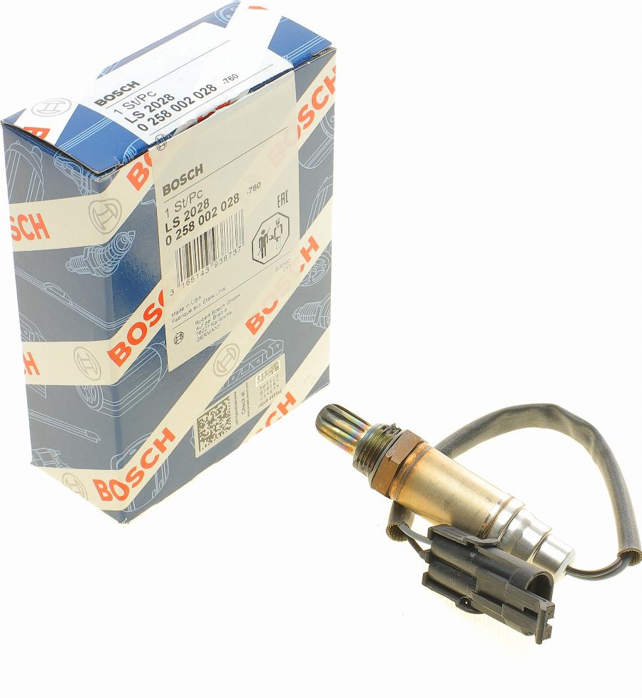 BOSCH 0 258 002 028 - Lambdasonde alexcarstop-ersatzteile.com