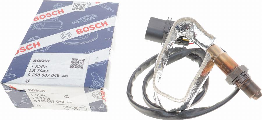 BOSCH 0 258 007 049 - Lambdasonde alexcarstop-ersatzteile.com