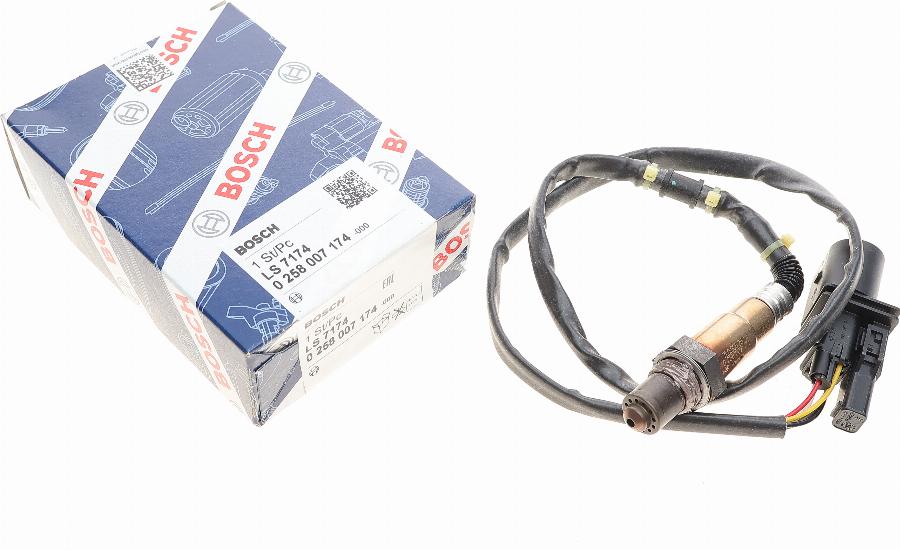 BOSCH 0 258 007 174 - Lambdasonde alexcarstop-ersatzteile.com