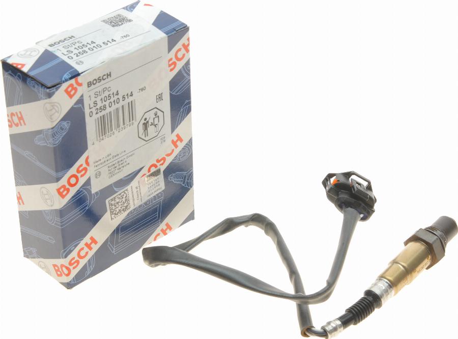 BOSCH 0 258 010 514 - Lambdasonde alexcarstop-ersatzteile.com