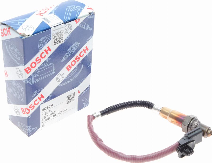 BOSCH 0 258 010 062 - Lambdasonde alexcarstop-ersatzteile.com