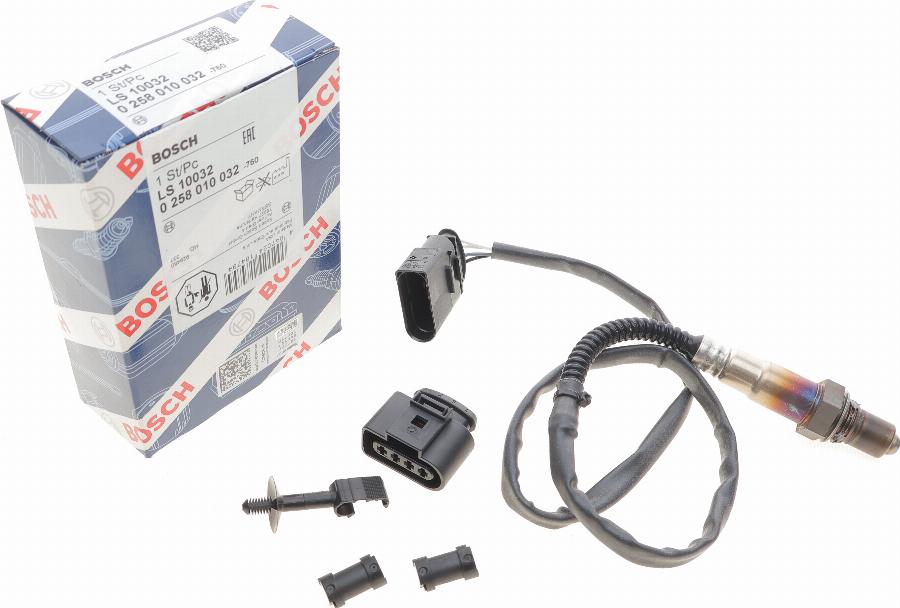 BOSCH 0 258 010 032 - Lambdasonde alexcarstop-ersatzteile.com