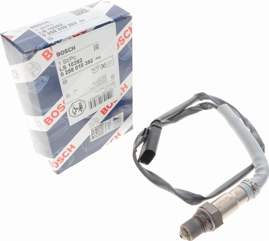 BOSCH 0 258 010 392 - Lambdasonde alexcarstop-ersatzteile.com