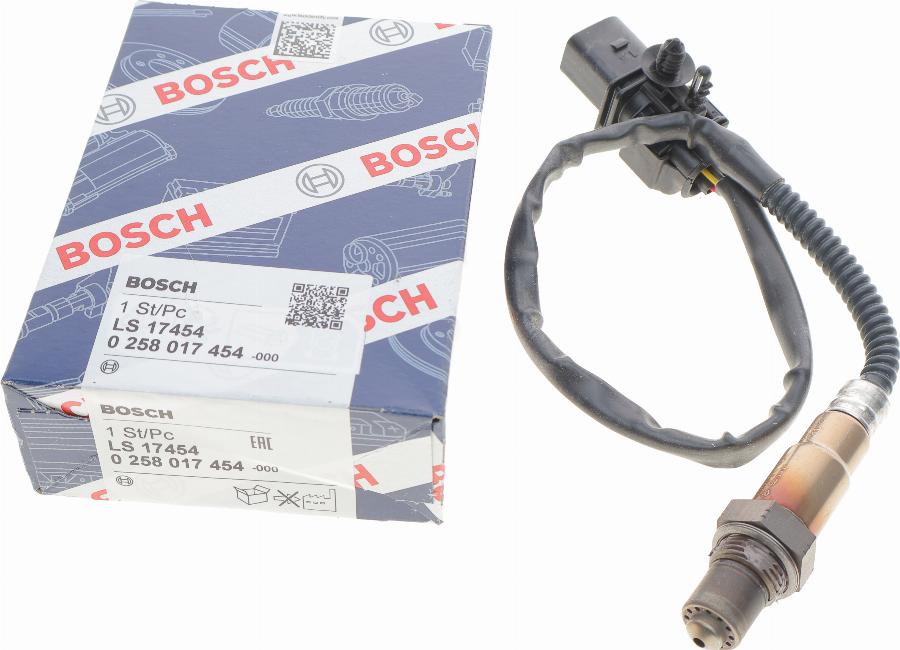 BOSCH 0 258 017 454 - Lambdasonde alexcarstop-ersatzteile.com