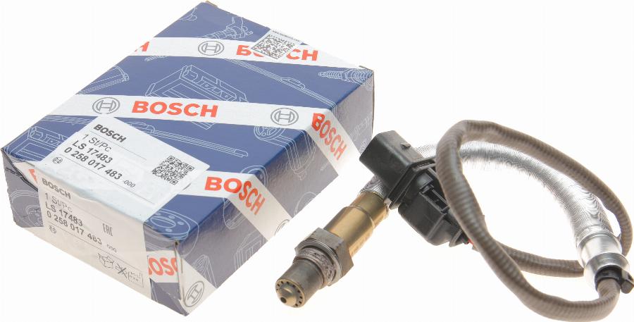 BOSCH 0 258 017 483 - Lambdasonde alexcarstop-ersatzteile.com