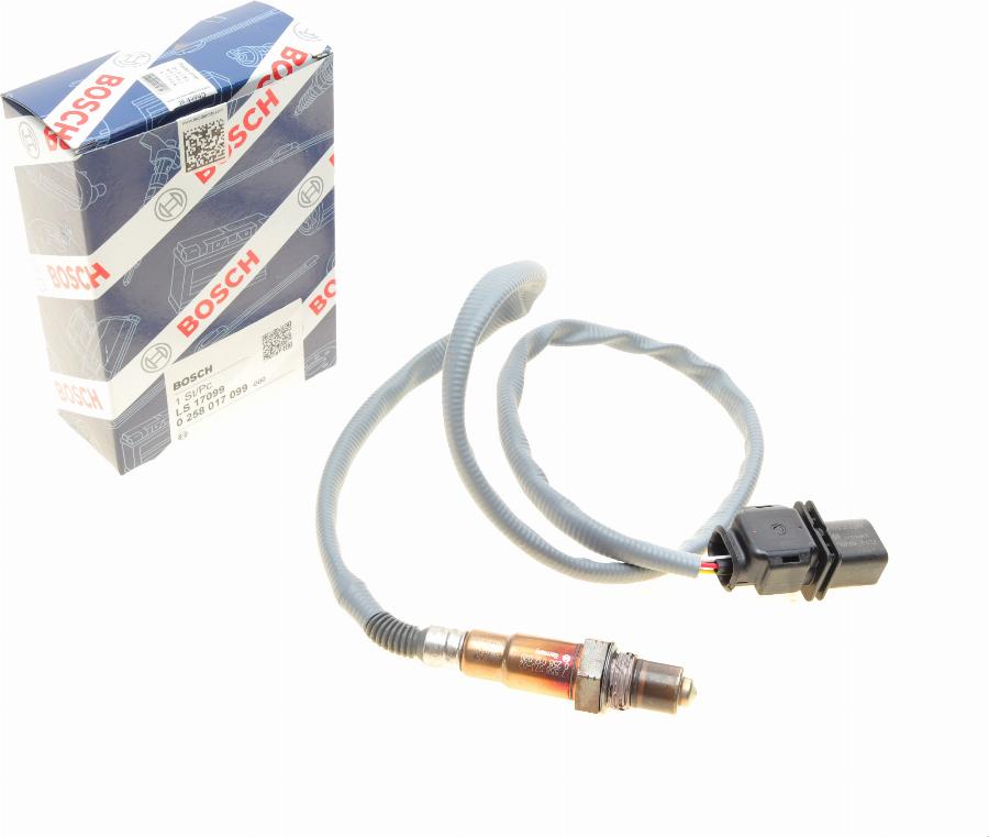 BOSCH 0 258 017 099 - Lambdasonde alexcarstop-ersatzteile.com