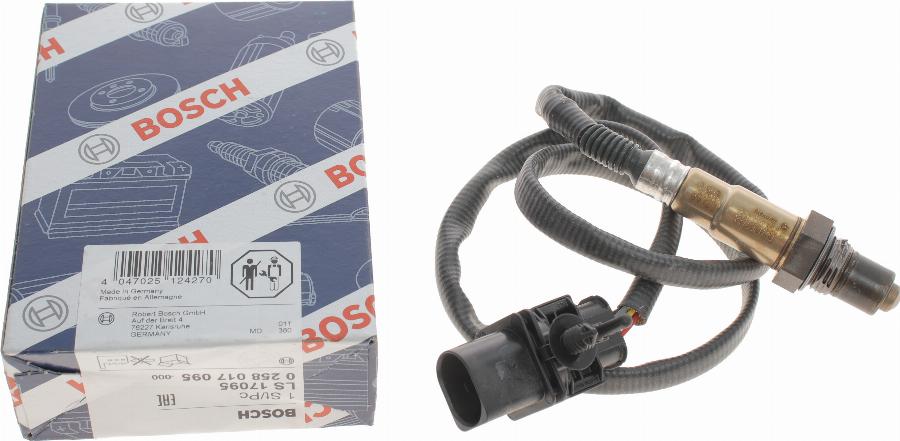 BOSCH 0 258 017 095 - Lambdasonde alexcarstop-ersatzteile.com