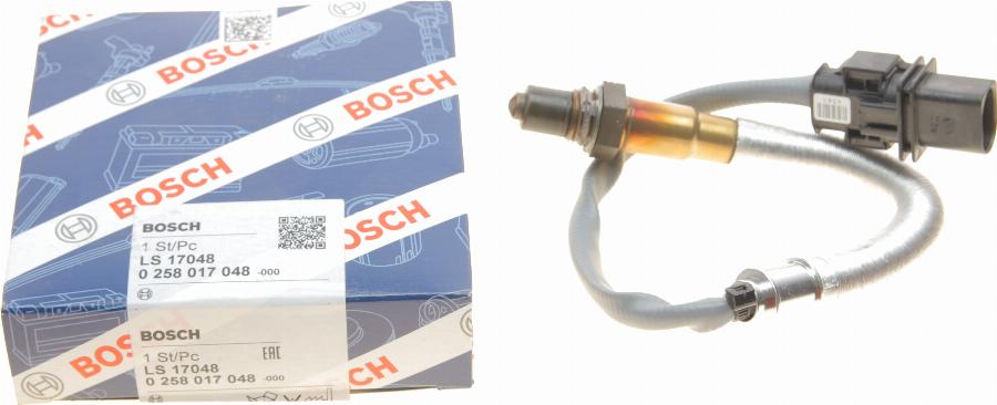 BOSCH 0 258 017 048 - Lambdasonde alexcarstop-ersatzteile.com