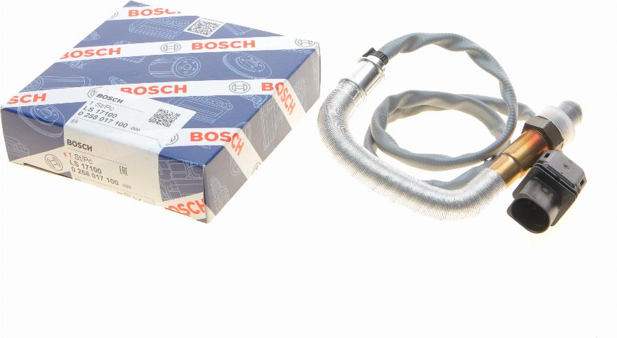 BOSCH 0 258 017 100 - Lambdasonde alexcarstop-ersatzteile.com