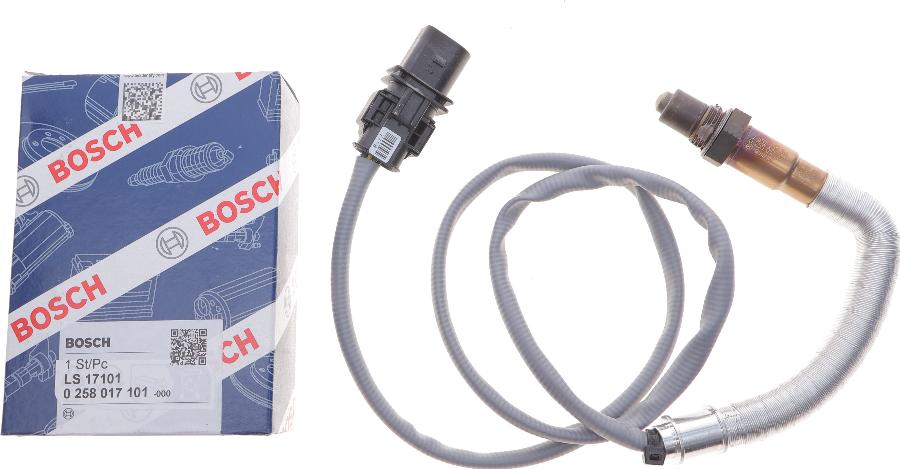 BOSCH 0 258 017 101 - Lambdasonde alexcarstop-ersatzteile.com