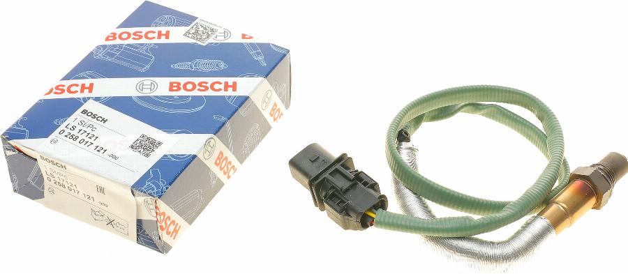 BOSCH 0 258 017 121 - Lambdasonde alexcarstop-ersatzteile.com