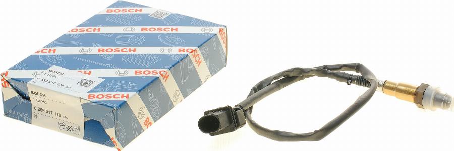 BOSCH 0 258 017 178 - Lambdasonde alexcarstop-ersatzteile.com