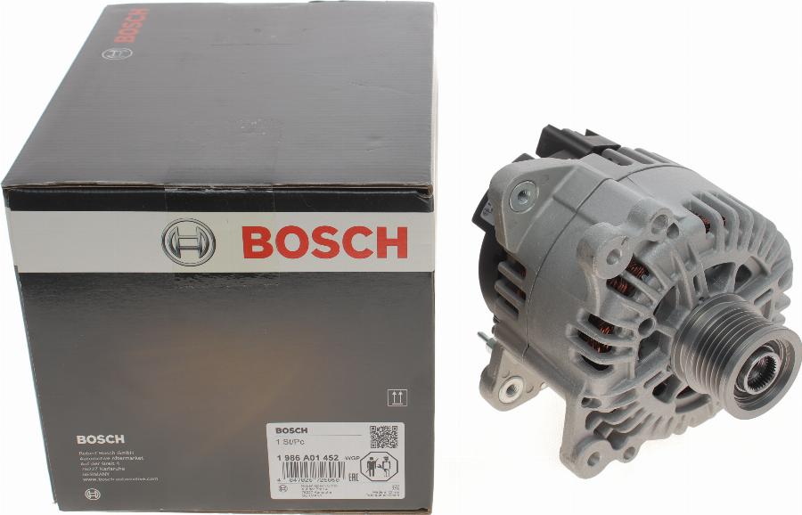 BOSCH 1 986 A01 452 - Generator alexcarstop-ersatzteile.com