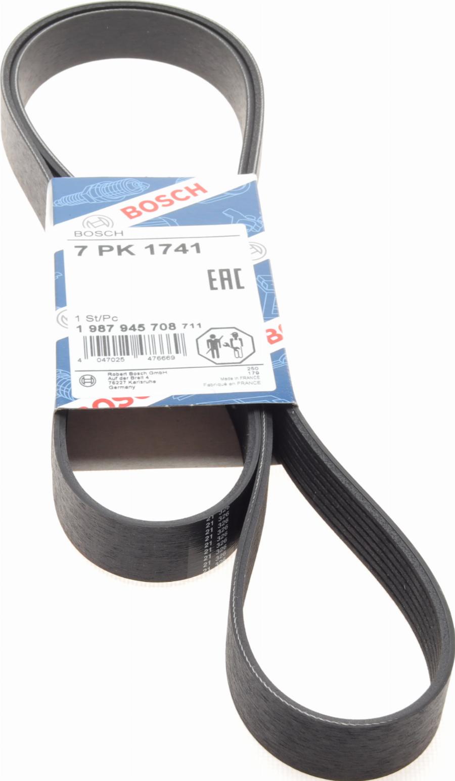 BOSCH 1 987 945 708 - Keilrippenriemen alexcarstop-ersatzteile.com