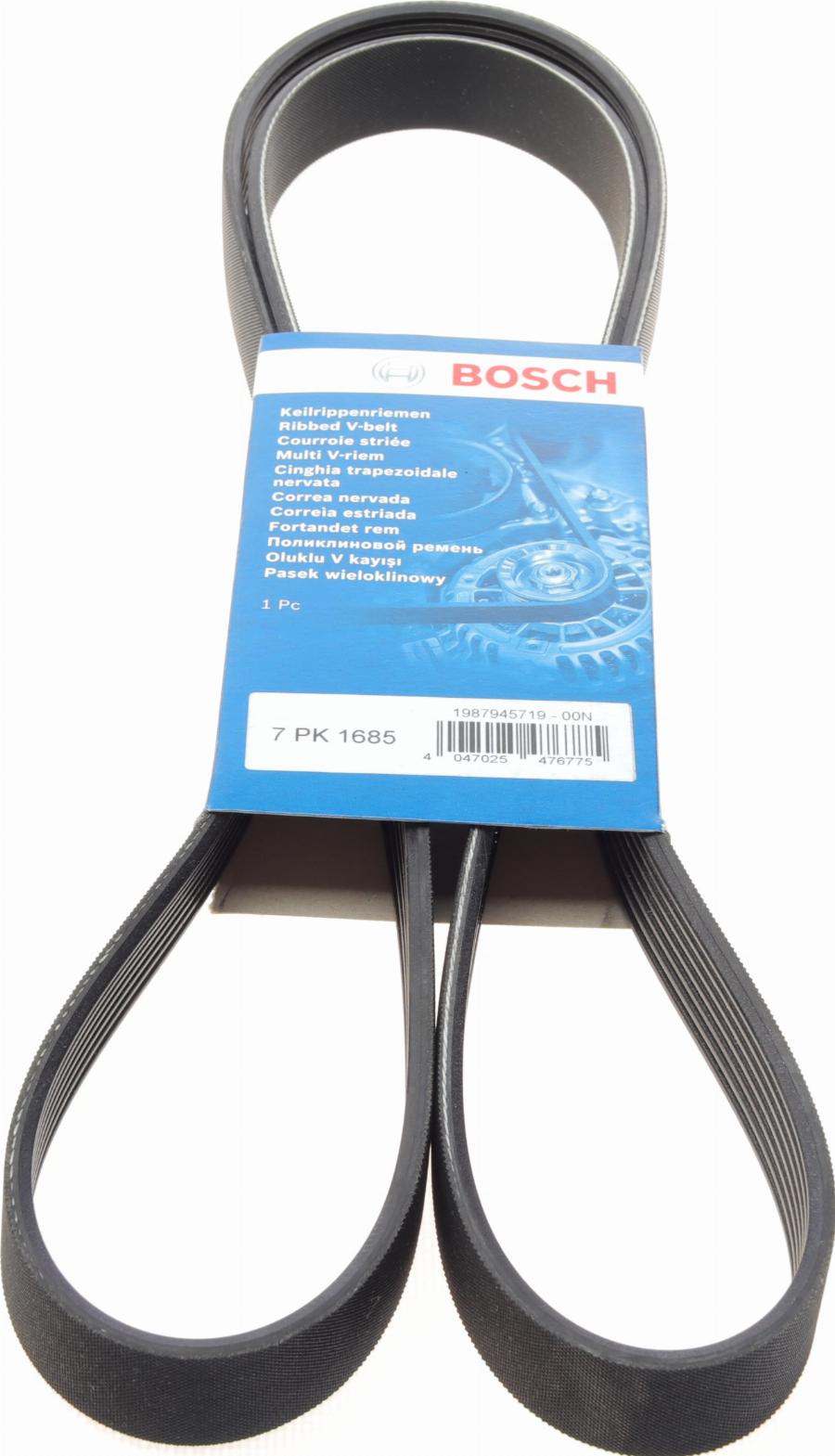 BOSCH 1 987 945 719 - Keilrippenriemen alexcarstop-ersatzteile.com