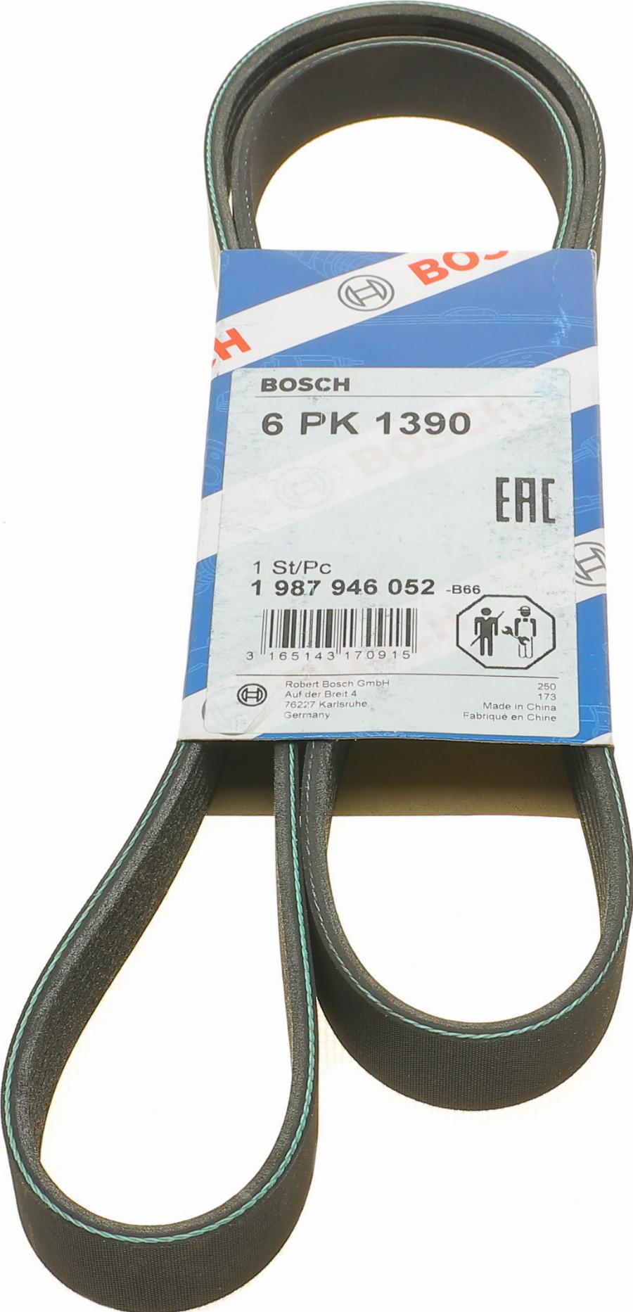 BOSCH 1 987 946 052 - Keilrippenriemen alexcarstop-ersatzteile.com