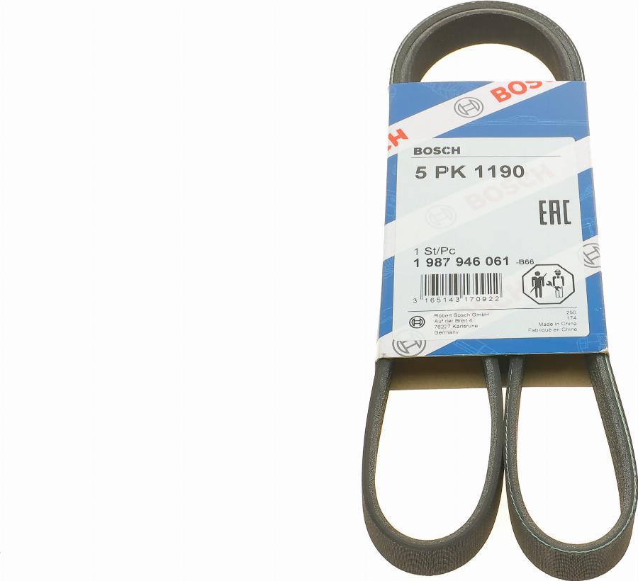 BOSCH 1 987 946 061 - Keilrippenriemen alexcarstop-ersatzteile.com