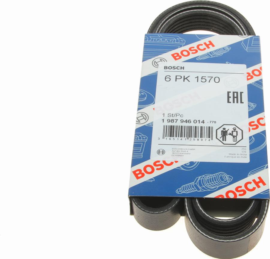 BOSCH 1 987 946 014 - Keilrippenriemen alexcarstop-ersatzteile.com