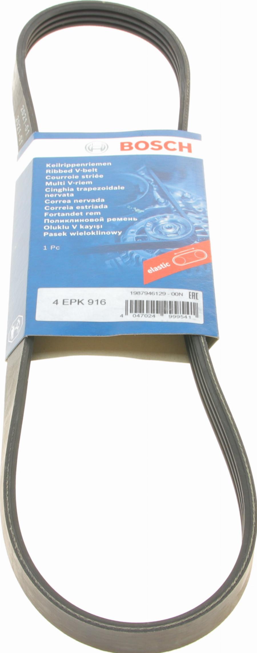 BOSCH 1 987 946 129 - Keilrippenriemen alexcarstop-ersatzteile.com