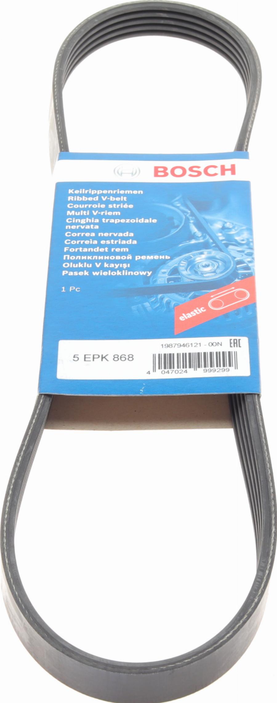 BOSCH 1 987 946 121 - Keilrippenriemen alexcarstop-ersatzteile.com