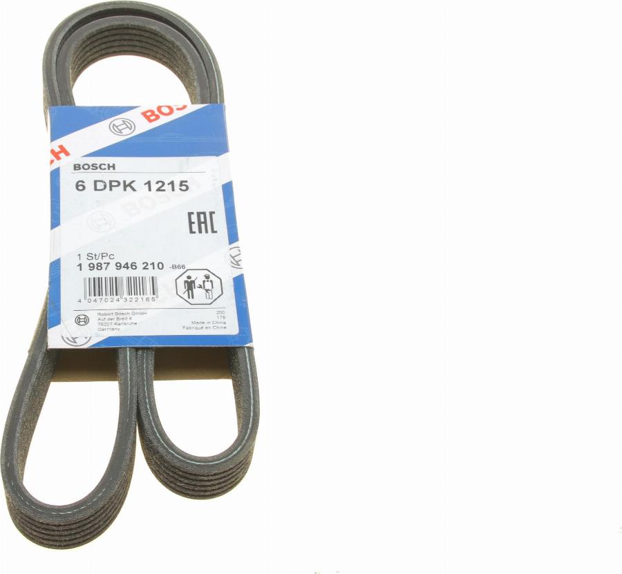 BOSCH 1 987 946 210 - Keilrippenriemen alexcarstop-ersatzteile.com