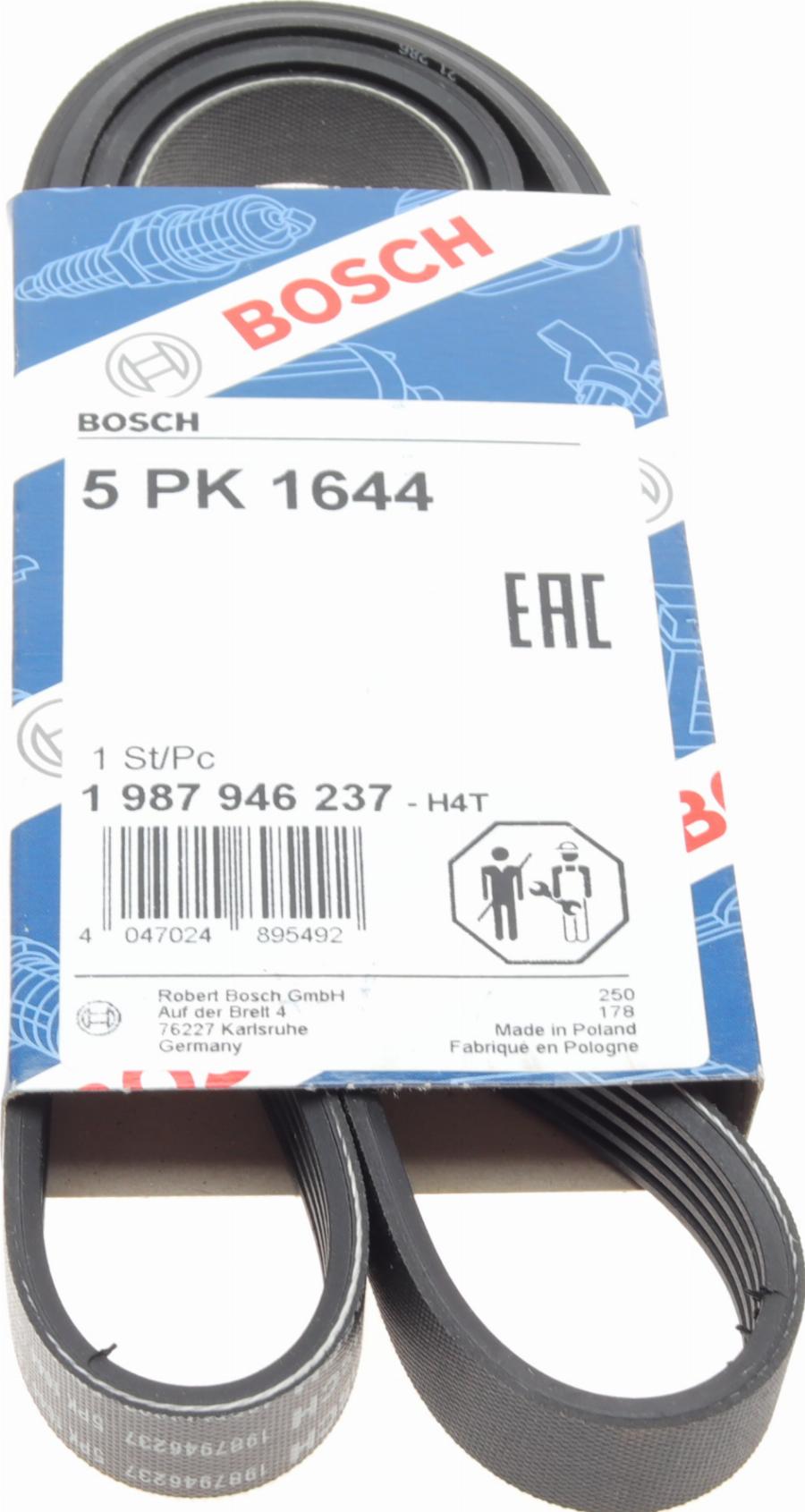 BOSCH 1 987 946 237 - Keilrippenriemen alexcarstop-ersatzteile.com