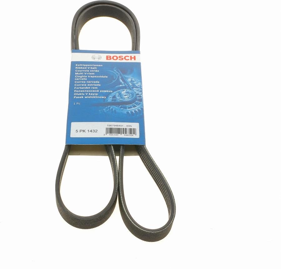 BOSCH 1 987 948 491 - Keilrippenriemen alexcarstop-ersatzteile.com