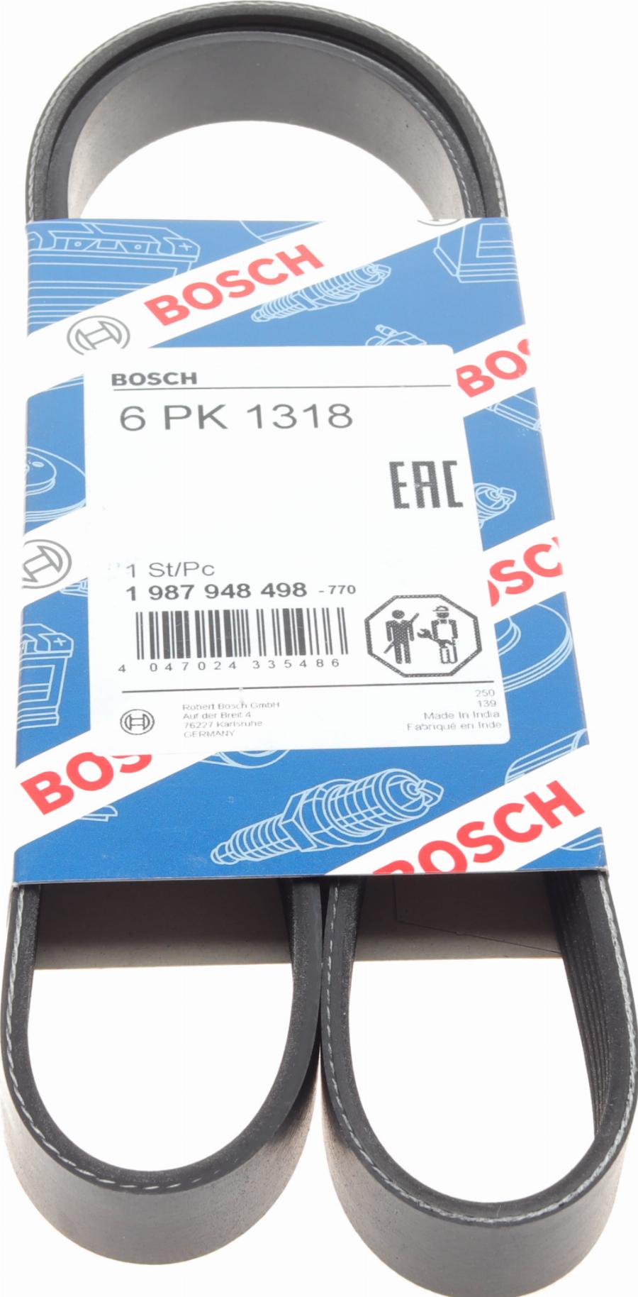 BOSCH 1 987 948 498 - Keilrippenriemen alexcarstop-ersatzteile.com